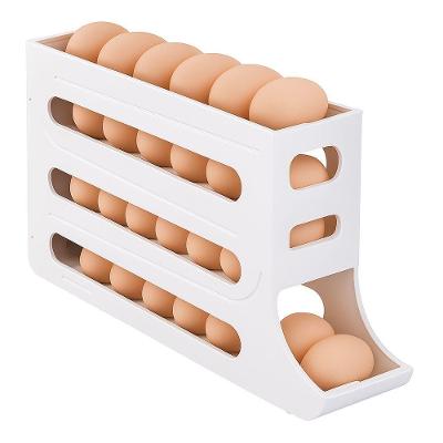Porta Ovos Com Sistema Deslizante Automático – (capacidade De 21 Ovos) - Branco