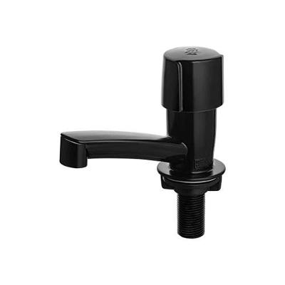 Torneira Lavatório Facilita Preto - Herc - Economia De água - Design Moderno