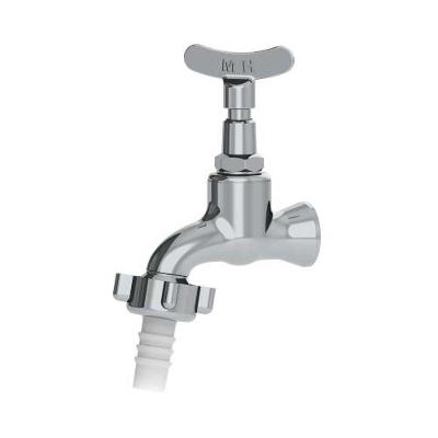 Torneira Jardim Curta 1128 Cromada 1/2'' - Uso Externo - Real Metais