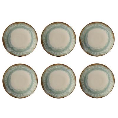 Conjunto De Pratos Fundos 06 Peças Coup Mediterrâneo Porto Brasil
