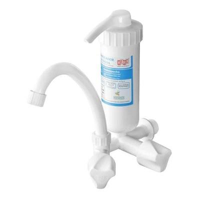 Torneira Com Purificador Parede Bica Móvel Plus Branca - Capacidade 10.000 Litros