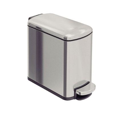 Lixeira Tramontina Tipo D Slim Inox Acabamento Acetinado 6 L Tramontina