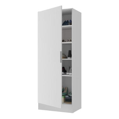 Sapateira 1 Porta Jade Multimóveis V6005 Branca Branco