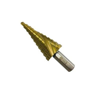 Broca Escalonada Cone 4 A 25mm - Dtools - Ideal Para Metal E Madeira
