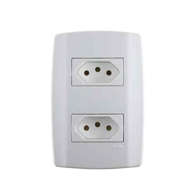 Tomada 3p 20a Slim - Conjunto Com 2 Unidades - Ilumi