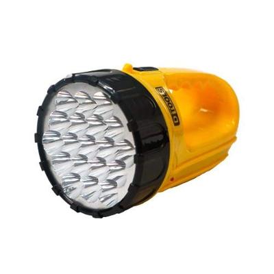 Lanterna Recarregável 19 Leds - Dtools 90 Lúmens Abs 4.0v 1000mah - Sistema De Carga Na Tomada