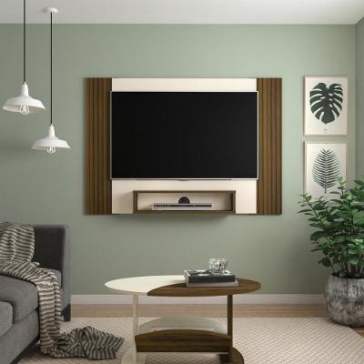 Painel Com Suporte Tv 47" Multimóveis Cr45155 Pinho/Off White Pinho/Off White
