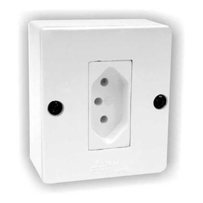 Conjunto Tomada 3p 20a Sistema X Mectronic Tpb20-cj7sm