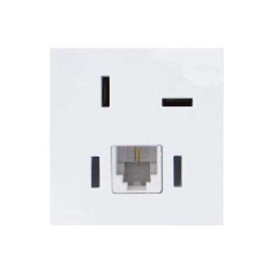 Tomada Telefone Padrão Telebrás Modular - Mectronic - Sku 8235