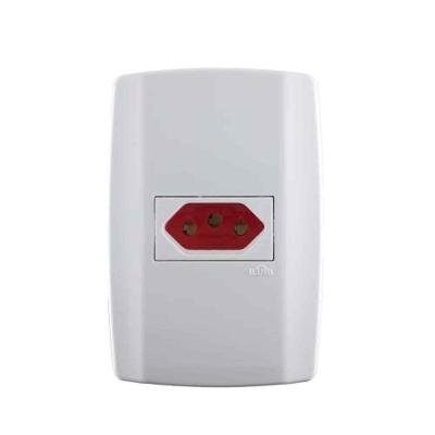 Tomada 3p 20a Vermelha - Conjunto Slim Para Uso Residencial E Comercial