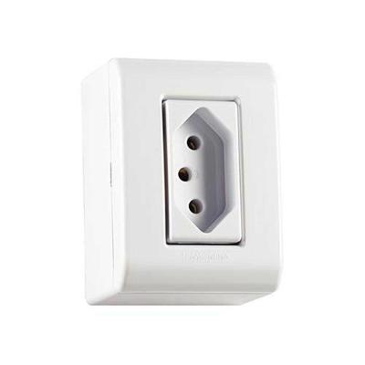 Tomada 20a Linha Lizflex Tramontina - Conjunto De Tomada Elétrica