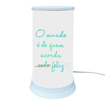 Iluminação Aconchegante: Luminária De Mesa Que Transforma Seu Ambiente Com Alegria!