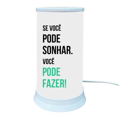 Luz Do Conforto: A Luminária De Mesa Que Transforma Seu Ambiente Com Elegância