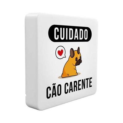 Luminária Slim Cão Carente Com Usb: Iluminação Charmosa Para Seu Ambiente