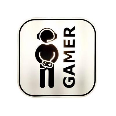 Luminária Gamer Moderna - Iluminação Versátil Para Setup De Mesa Ou Parede
