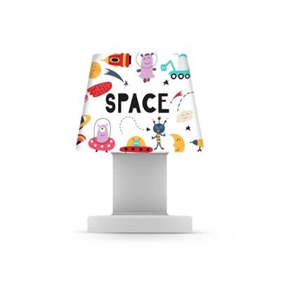 Luminária De Mesa Compacta Space: Estilo E Conforto Para Seu Ambiente Moderno