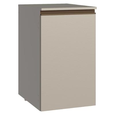 Balcão De Cozinha 40 Cm 1 Porta Suspenso Nice Madesa Crema