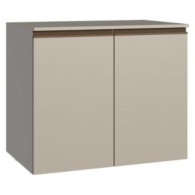 Balcão De Cozinha 80 Cm 2 Portas Nice Madesa Crema