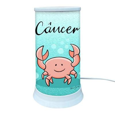 Iluminação Zodiacal: Luminária De Mesa Personalizada Para Cancerianos