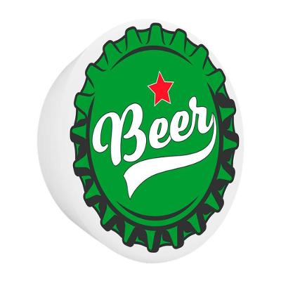 Arandela Luminária De Parede Em Design De Tampinha De Cerveja Para Bar - Bivolt