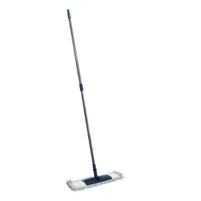 Mop De Microfibra Premium 40cm Com Cabo Ajustável (1m A 1,4m) - Limpeza Profunda E Prática Para O Seu Dia A Dia!