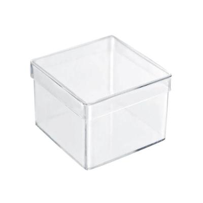 Caixa Acrílica Transparente 5cm X 5cm - 10 Un