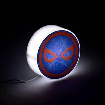 Ilumine Seu Mundo Com A Luminária Led Mini Redonda Do Homem-aranha - Conexão Usb!
