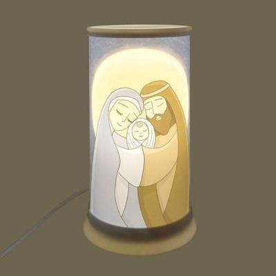 Ilumine Sua Vida Com A Elegante Luminária De Mesa Da Sagrada Família