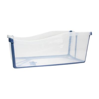Banheira Dobrável Clingo: Praticidade E Conforto Azul Para Bebês Em Qualquer Lugar