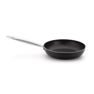 Frigideira Profissional Preta 24 Cm 1,9 L Em Alumínio Com Revestimento Interno Antiaderente