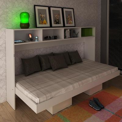 Cama Articulada Solteiro Para Colchão 88 X 188Cm Multimóveis Vcr35066 Branco Branco