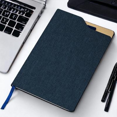 Caderno De Capa Dura Azul - Perfeito Para Anotações E Organização Sofisticada