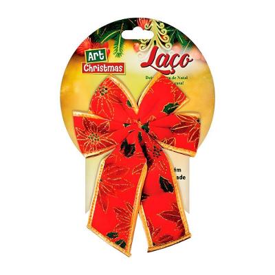 Kit De 5 Laços Decorativos Elegantes Para árvore De Natal - 8cm De Charme E Sofisticação