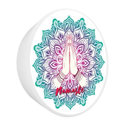 Arandela Modernista Namastê Com Iluminação Bivolt E Design Elegante