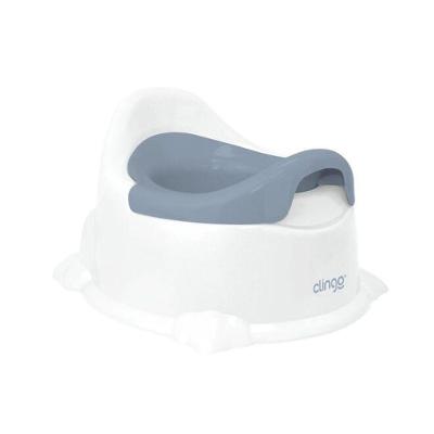 Assento Sanitário Infantil Branco E Azul - Praticidade E Conforto Na Higiene