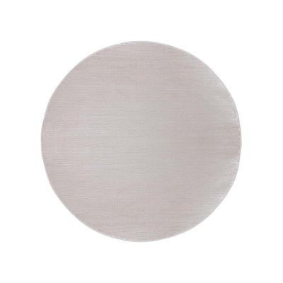 Tapete Sala Turco Glamour 01 Bege 2,00m Redondo Edantex