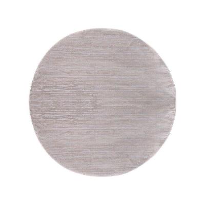 Tapete Sala Turco Glamour 02 Bege 2,00m Redondo Edantex