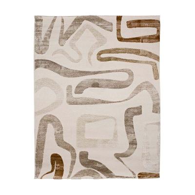 Tapete Sala Turco Milano 04 Bege-cinza 1,40x2,00m Edantex