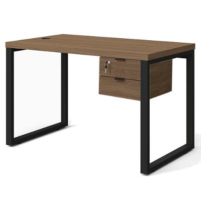Mesa Escritorio 150 Com Gaveteiro Industrial Frame Kappesberg Munique