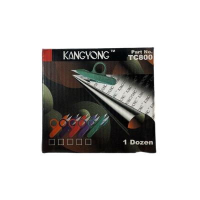 Kit 1-2-3-4-6- 12 Tesoura De Arremate Pic Colorida Tecelão Configurações 12 Unidades