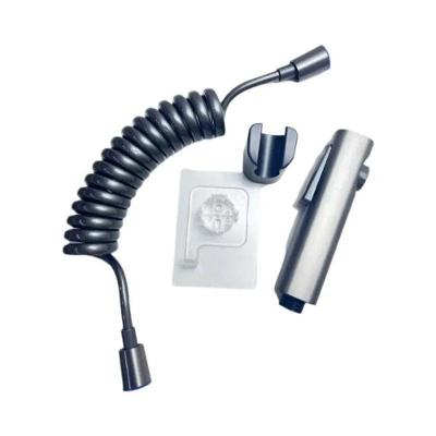 Conjunto De Pulverizador De Bidê - Autolimpante Chumbo Completo