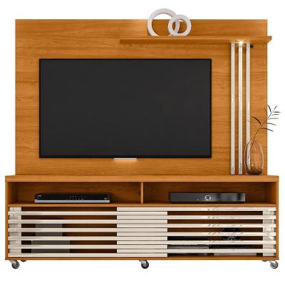 Estante Home Tv 65 Polegadas 2 Portas 182cm Frizz Madetec Cinamomo Off White