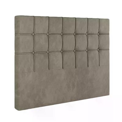 Cabeceira Casal Paris Veludo Cappuccino 140cm