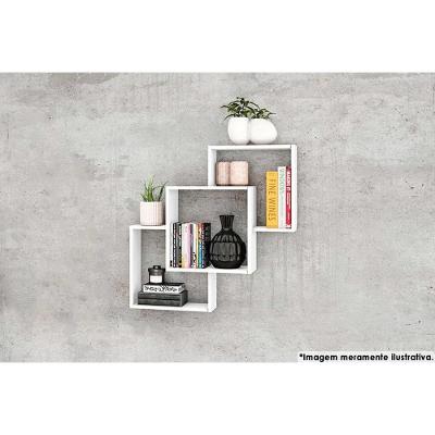Cubos Decorativo Quarto Bebê Nicho Am 3080 Branco - Movelbento