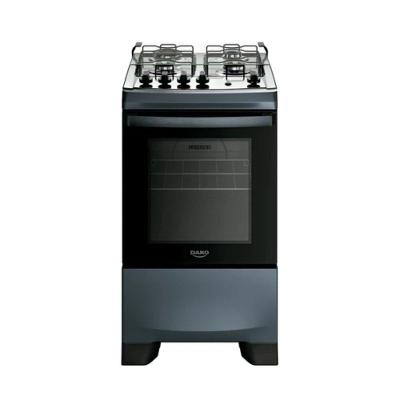 Fogão Dako 4 Bocas Supreme Mesa Inox Titanium Bivolt