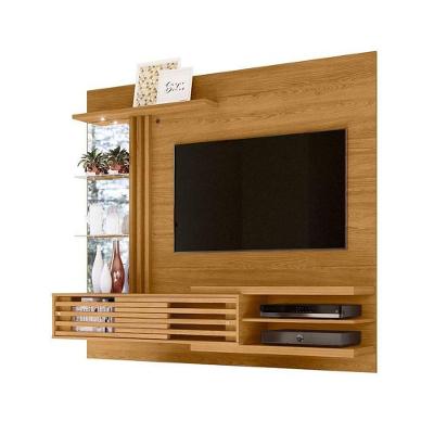 Painel Bancada Suspensa Frizz Supreme Para Tv Até 55 Polegadas Com Led - Madetec Cumaru