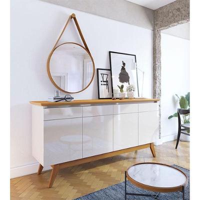 Aparador Para Sala Buffet Ambiente Classic 1.8 Off White Nature - Imcal