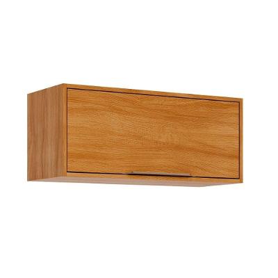 Armário Aéreo P- Cozinha Divina Geladeira C- 1 Porta Basculante 80 Cm Cinamomo - Mgm