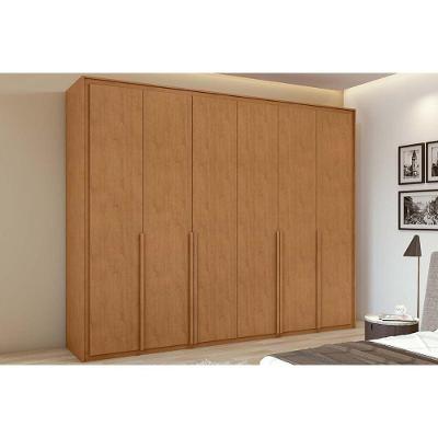 Guarda Roupa Casal 6 Portas E 6 Gavetas Imperatore Amêndoa - Lopas
