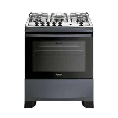 Fogão Dako 5 Bocas Supreme Mesa Inox Titanium Bivolt